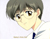 Yukito smiles with both his mouth and his eyes.