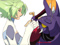 Green Diva asks the Bugrom to join him for dinner.  Literally.
